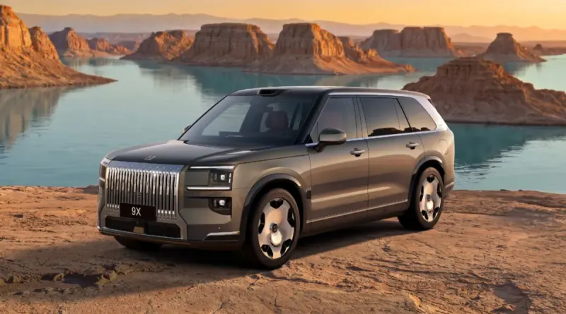Zeekr 9X п'ятимісний: розкішний PHEV SUV стартує в Китаї 28 липня